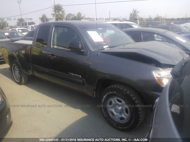 5TFTX4CNXDX027887 - 2013 TOYOTA TACOMA ACCESS CAB Grau Foto 1