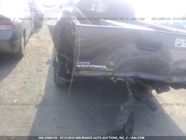 5TFTX4CNXDX027887 - 2013 TOYOTA TACOMA ACCESS CAB Grau Foto 6