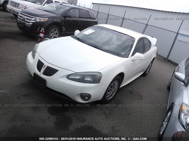 2G2WP522351319197 - 2005 PONTIAC GRAND PRIX WHITE photo 2