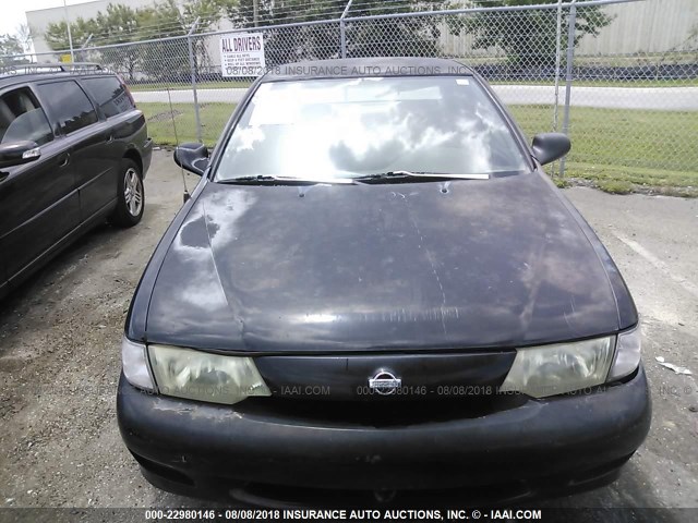 1N4AB41D1XC727055 - 1999 NISSAN SENTRA XE/GXE BLACK photo 6