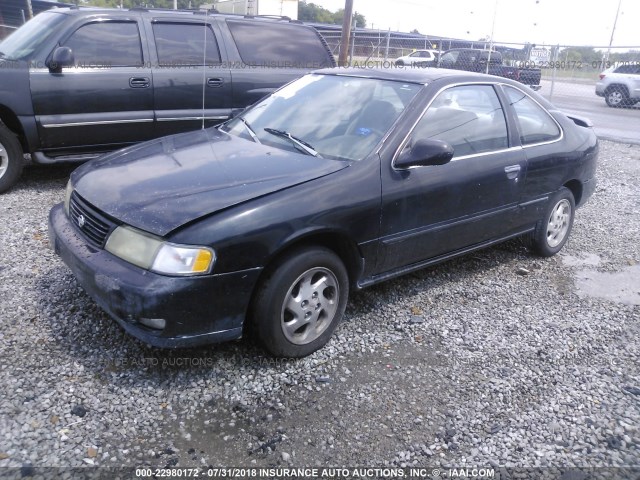 1N4AB42D8TC523555 - 1996 NISSAN 200SX SE BLACK photo 2