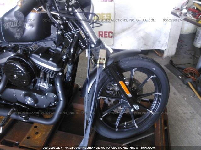 1HD4LE210HC437033 - 2017 HARLEY-DAVIDSON XL883 IRON 883 BLACK photo 5