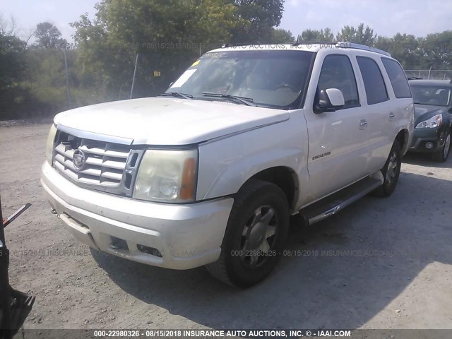 1GYEK63N35R229487 - 2005 CADILLAC ESCALADE LUXURY კრემისფერი ფოტო 2