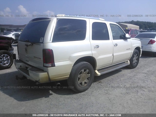 1GYEK63N35R229487 - 2005 CADILLAC ESCALADE LUXURY კრემისფერი ფოტო 4