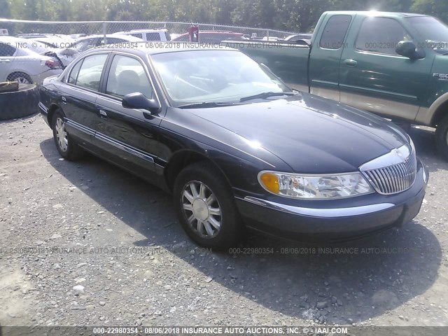 1LNHM97V7XY690060 - 1999 LINCOLN CONTINENTAL  Սև լուսանկար 1