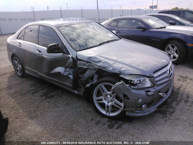 WDDGF56X18F112514 - 2008 MERCEDES-BENZ C 350 SILVER photo 1