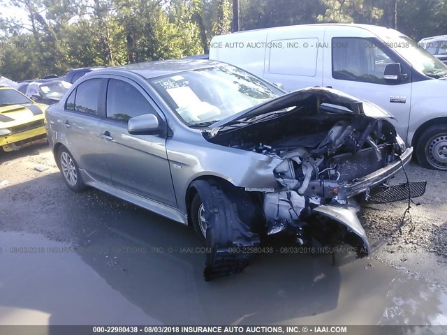 JA32U2FU5DU015027 - 2013 MITSUBISHI LANCER ES/ES SPORT GRAY photo 1