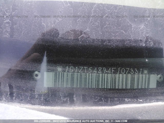 1G1ZT54894F107331 - 2004 CHEVROLET MALIBU LS წითელი ფოტო 9