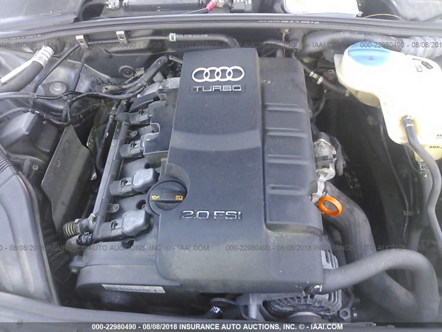 WAUDF78E27A206527 - 2007 AUDI A4 2.0T QUATTRO BLUE photo 10