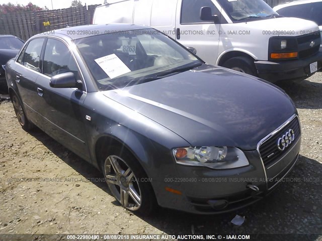 WAUDF78E27A206527 - 2007 AUDI A4 2.0T QUATTRO BLUE photo 6