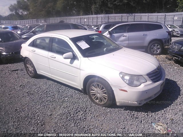 1C3LC56R08N225464 - 2008 CHRYSLER SEBRING TOURING WHITE photo 1