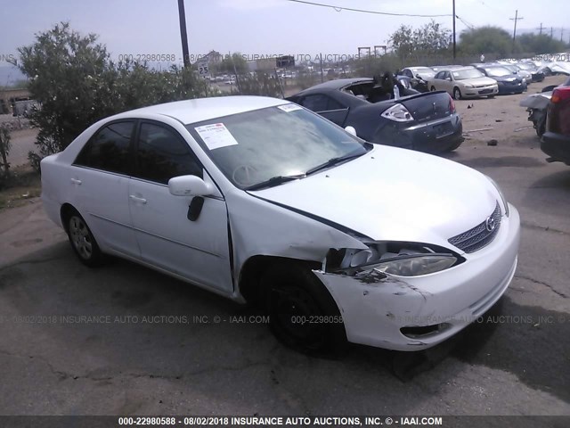 4T1BE32KX3U256407 - 2003 TOYOTA CAMRY LE/XLE/SE 白色 照片 1