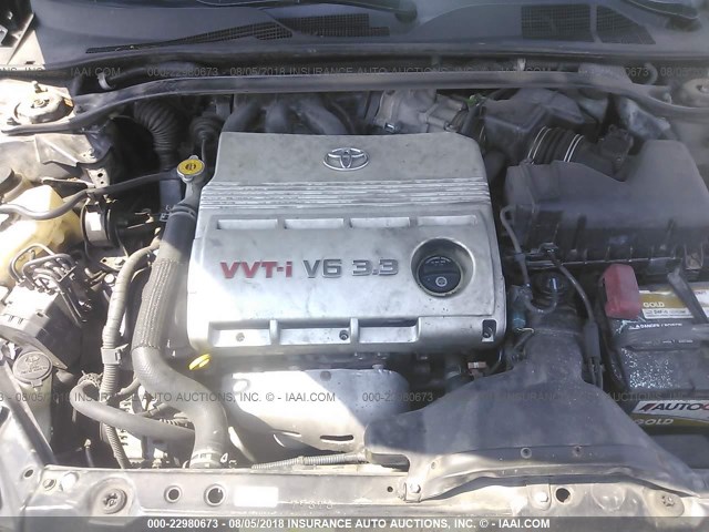 4T1FA38P76U107277 - 2006 TOYOTA CAMRY SOLARA SE/SLE შავი ფოტო 10