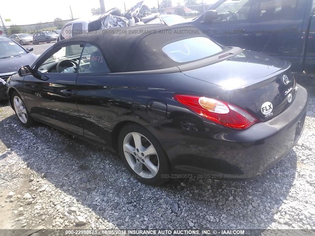 4T1FA38P76U107277 - 2006 TOYOTA CAMRY SOLARA SE/SLE შავი ფოტო 3
