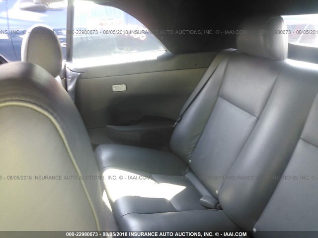 4T1FA38P76U107277 - 2006 TOYOTA CAMRY SOLARA SE/SLE შავი ფოტო 8