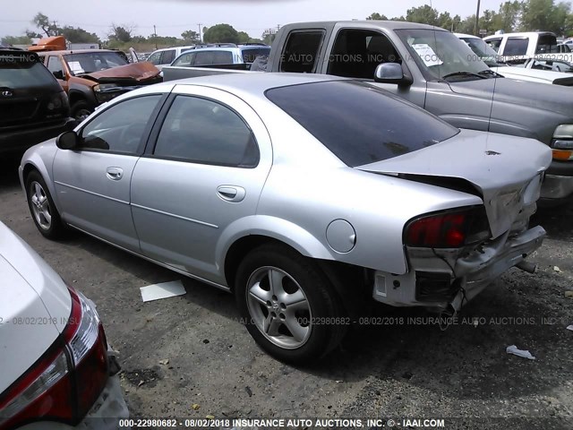 1B3EL46J94N413307 - 2004 DODGE STRATUS SXT SILVER photo 3