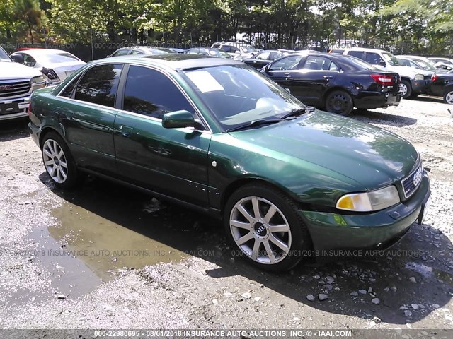 WAUED28D9XA035747 - 1999 AUDI A4 2.8 QUATTRO GREEN photo 1