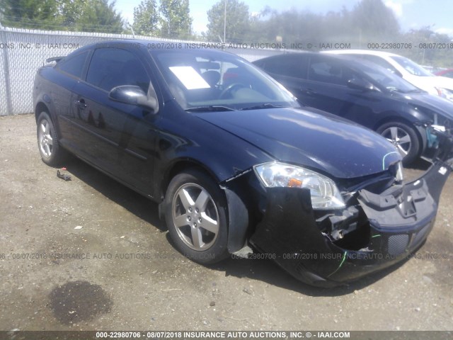 1G2AL15FX77257736 - 2007 PONTIAC G5 BLACK photo 1