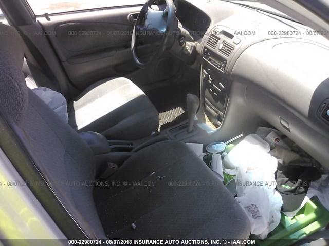 1NXBR12E1YZ339928 - 2000 TOYOTA COROLLA VE/CE/LE SILVER photo 5