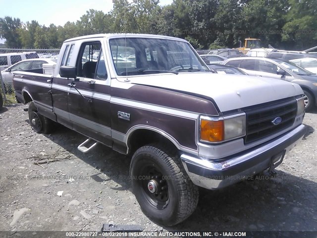 1FTHX26G3LKB03002 - 1990 FORD F250 GRAY photo 1