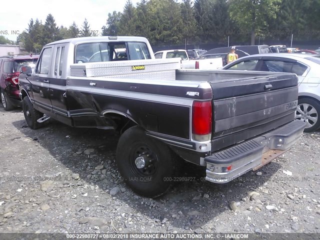 1FTHX26G3LKB03002 - 1990 FORD F250 GRAY photo 3