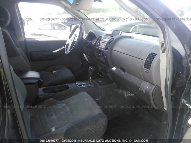 5N1AN08W66C527722 - 2006 NISSAN XTERRA OFF ROAD/S/SE BLACK photo 5