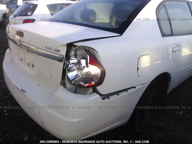 1G1ZS58N98F149216 - 2008 CHEVROLET MALIBU LS Ağ foto 6