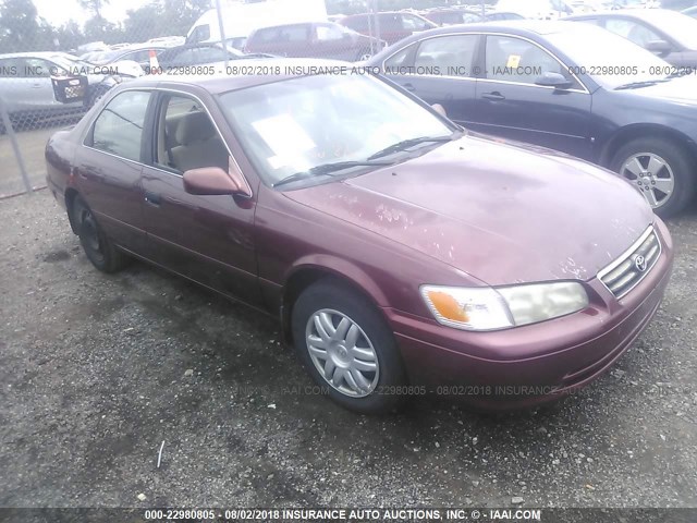 4T1BG22K9YU932616 - 2000 TOYOTA CAMRY CE/LE/XLE 栗色 照片 1