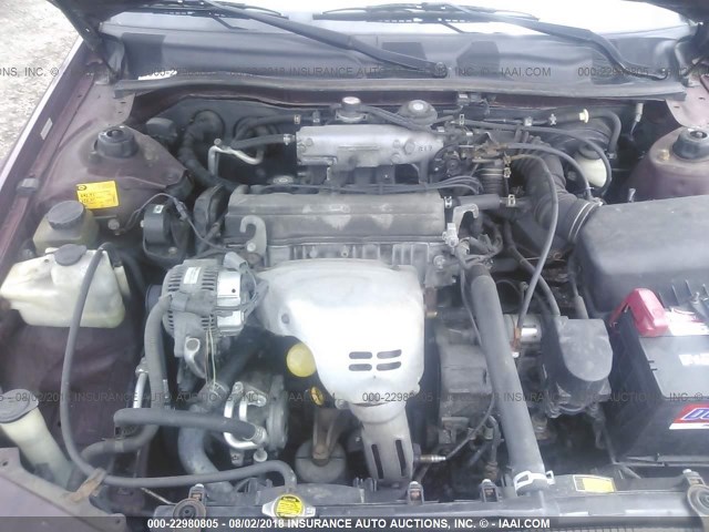 4T1BG22K9YU932616 - 2000 TOYOTA CAMRY CE/LE/XLE 栗色 照片 10