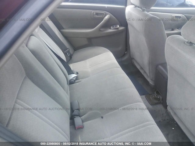 4T1BG22K9YU932616 - 2000 TOYOTA CAMRY CE/LE/XLE 栗色 照片 8