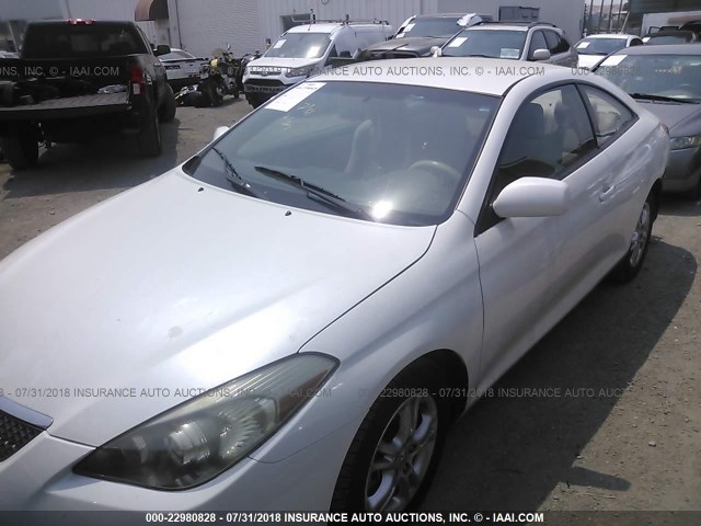 4T1CA30P98U146907 - 2008 TOYOTA CAMRY SOLARA SE/SLE/SPORT WHITE photo 2