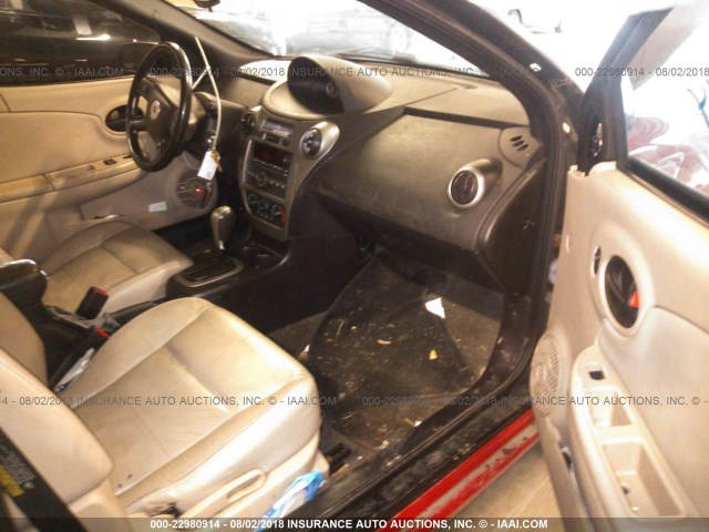 1G8AW15F86Z126241 - 2006 SATURN ION LEVEL 3 RED photo 5