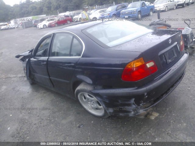 WBAAM533XXFR03059 - 1999 BMW 328 I AUTOMATIC BLUE photo 3