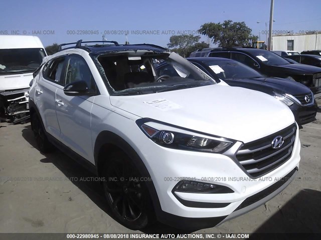 KM8J33A29HU539083 - 2017 HYUNDAI TUCSON LIMITED/SPORT AND ECO/SE WHITE photo 1