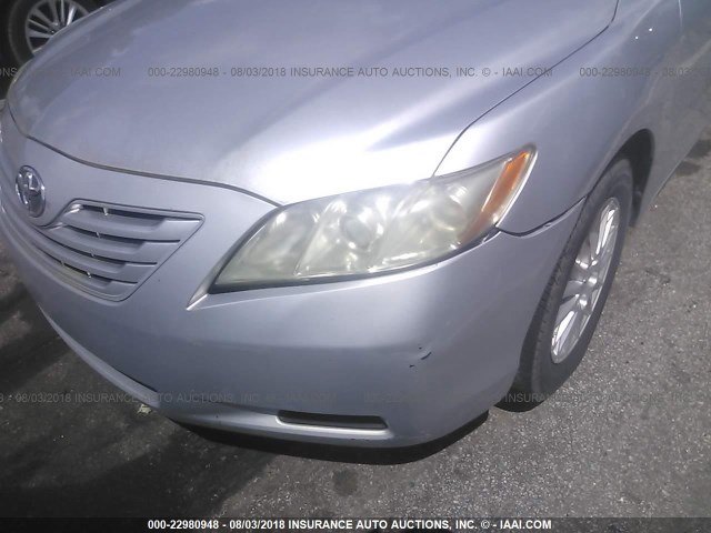 4T1BE46K17U076867 - 2007 TOYOTA CAMRY NEW GENERAT CE/LE/XLE/SE SILVER photo 6