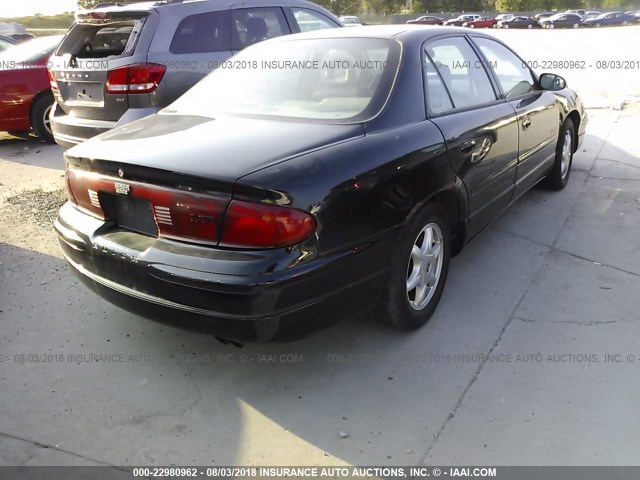 2G4WB55KXY1353370 - 2000 BUICK REGAL LS BLACK photo 4