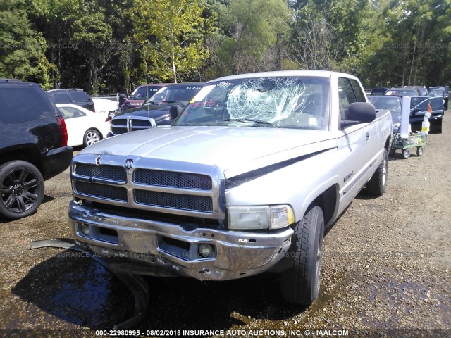 1B7HC13Z11J597990 - 2001 DODGE RAM 1500 SILVER photo 6