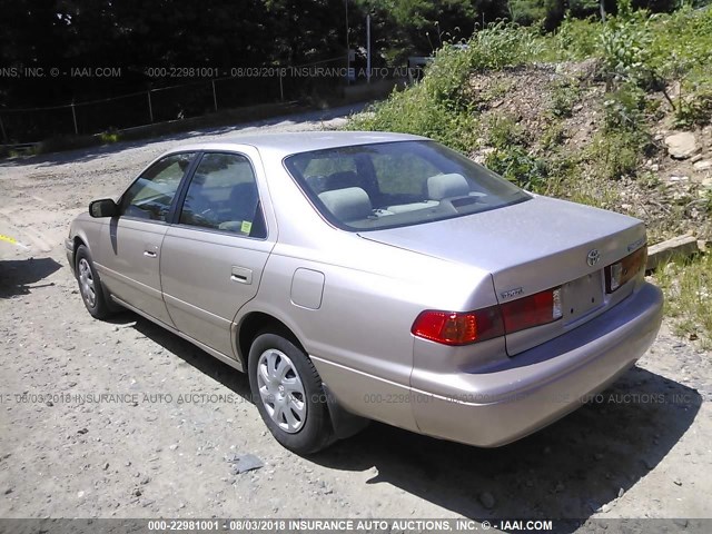 4T1BG22K6YU961734 - 2000 TOYOTA CAMRY CE/LE/XLE 棕色 照片 3