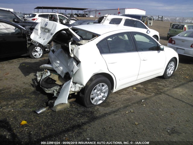 1N4AL21EX9C135490 - 2009 NISSAN ALTIMA 2.5/2.5S WHITE photo 4