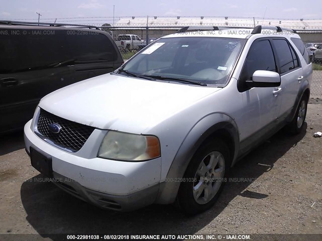 1FMDK02197GA41516 - 2007 FORD FREESTYLE SEL WHITE photo 2