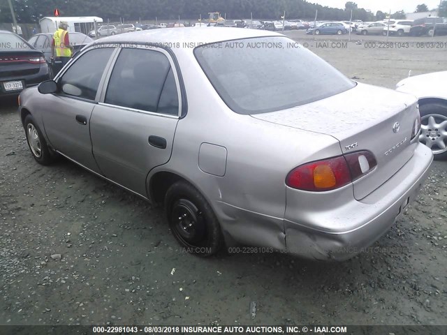 2T1BR12E1YC343897 - 2000 TOYOTA COROLLA VE/CE/LE 金色 照片 3