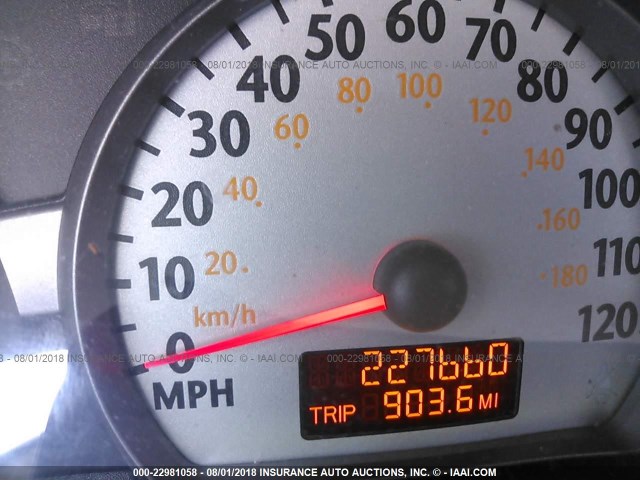 1G8AK52F33Z173907 - 2003 SATURN ION LEVEL 3 BLUE photo 7