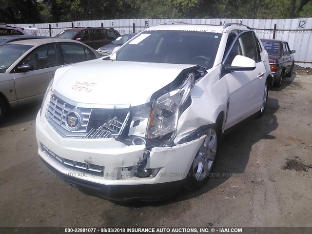 3GYFNHE34DS609842 - 2013 CADILLAC SRX PERFORMANCE COLLECTION WHITE photo 2