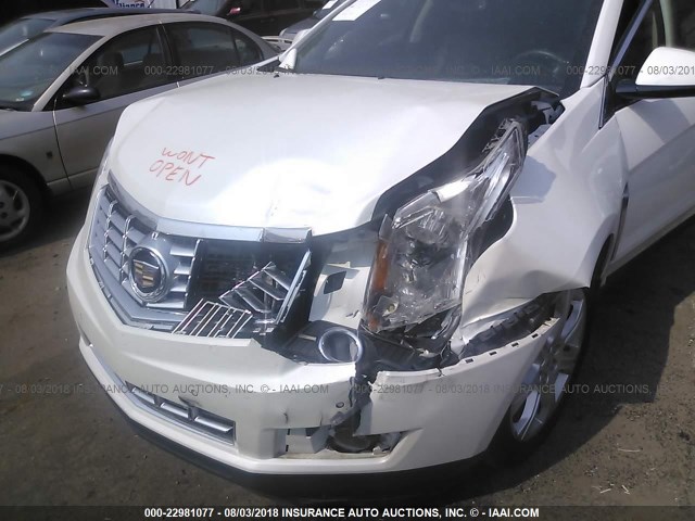 3GYFNHE34DS609842 - 2013 CADILLAC SRX PERFORMANCE COLLECTION Ақ фото 6