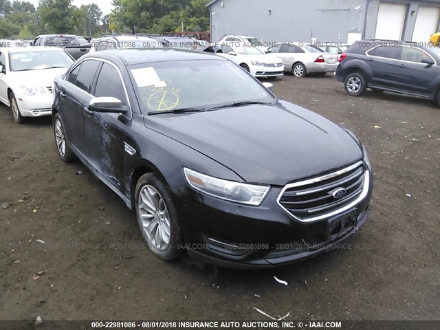 1FAHP2F80DG133898 - 2013 FORD TAURUS LIMITED BLACK photo 1