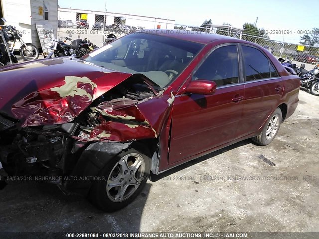 4T1BE32K94U283907 - 2004 TOYOTA CAMRY LE/XLE/SE Tünd qırmızı foto 2