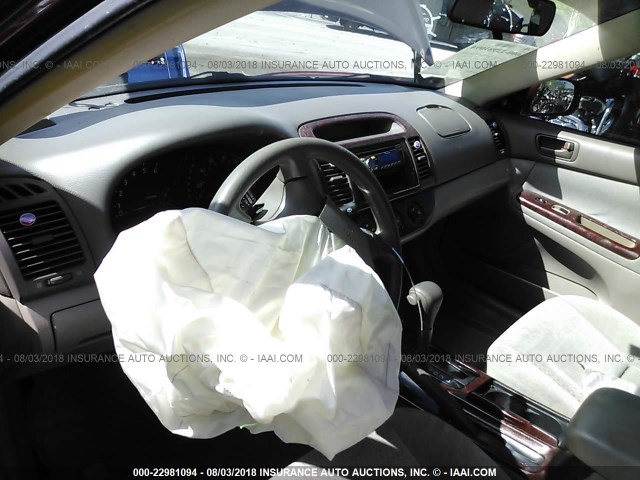 4T1BE32K94U283907 - 2004 TOYOTA CAMRY LE/XLE/SE Tünd qırmızı foto 5