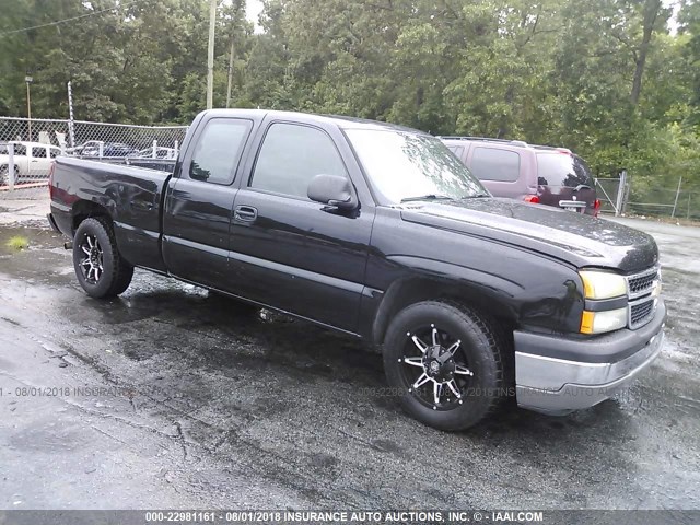 1GCEC19X87Z101960 - 2007 CHEVROLET SILVERADO C1500 CLASSIC BLACK photo 1