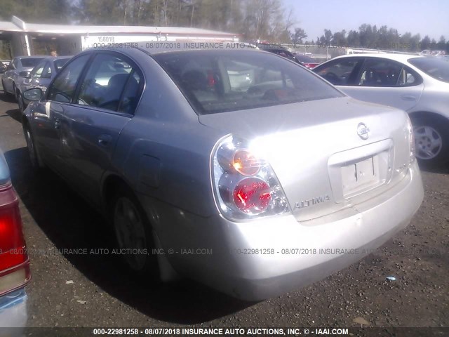 1N4AL11DX3C322088 - 2003 NISSAN ALTIMA S/SL SILVER photo 3