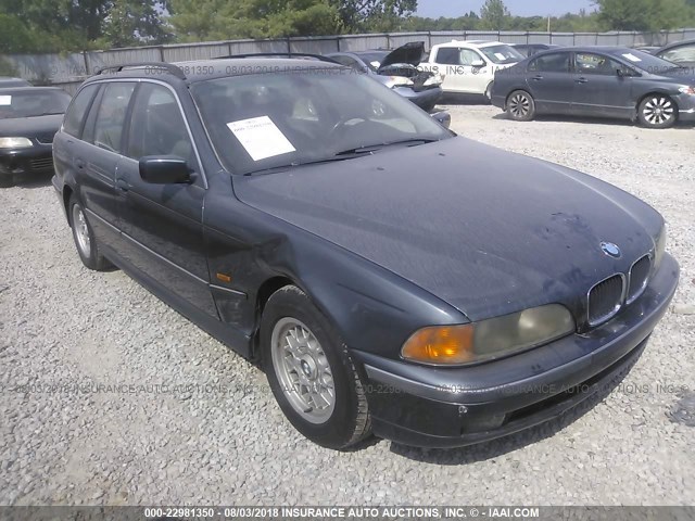 WBADP6347YBV65373 - 2000 BMW 528 IT AUTOMATIC Dark Blue photo 1